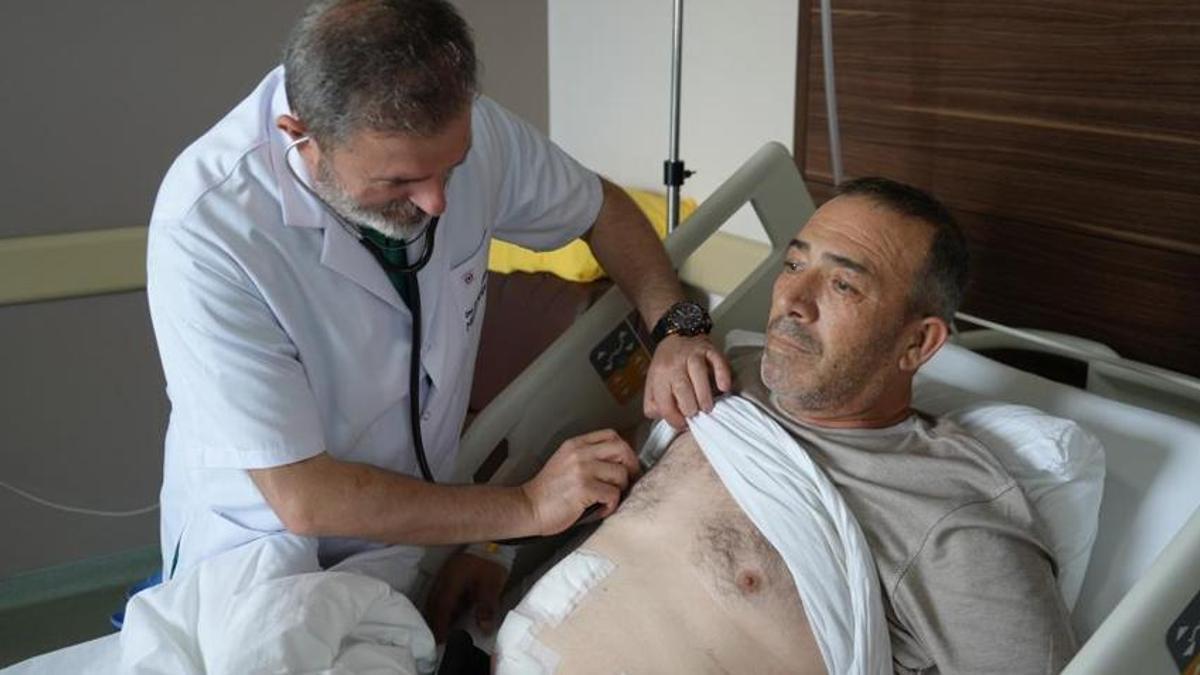 Samsun'da inşaat işçisi sağlık raporu için gelince doktor inanamadı: Senin kalbin yok mu?