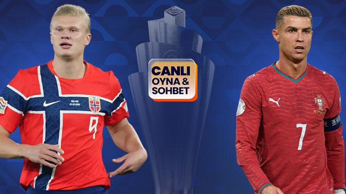Norveç, Portekiz'i ağırlıyor! Uluslar Ligi heyecanı canlı sohbet ile Misli'de