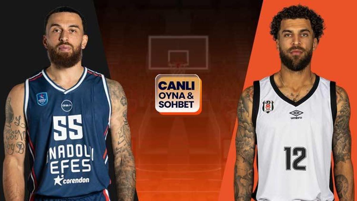 Anadolu Efes derbide Beşiktaş’ı konuk ediyor! Basketbol Süper Ligi heyecanı canlı sohbet ile Misli'de