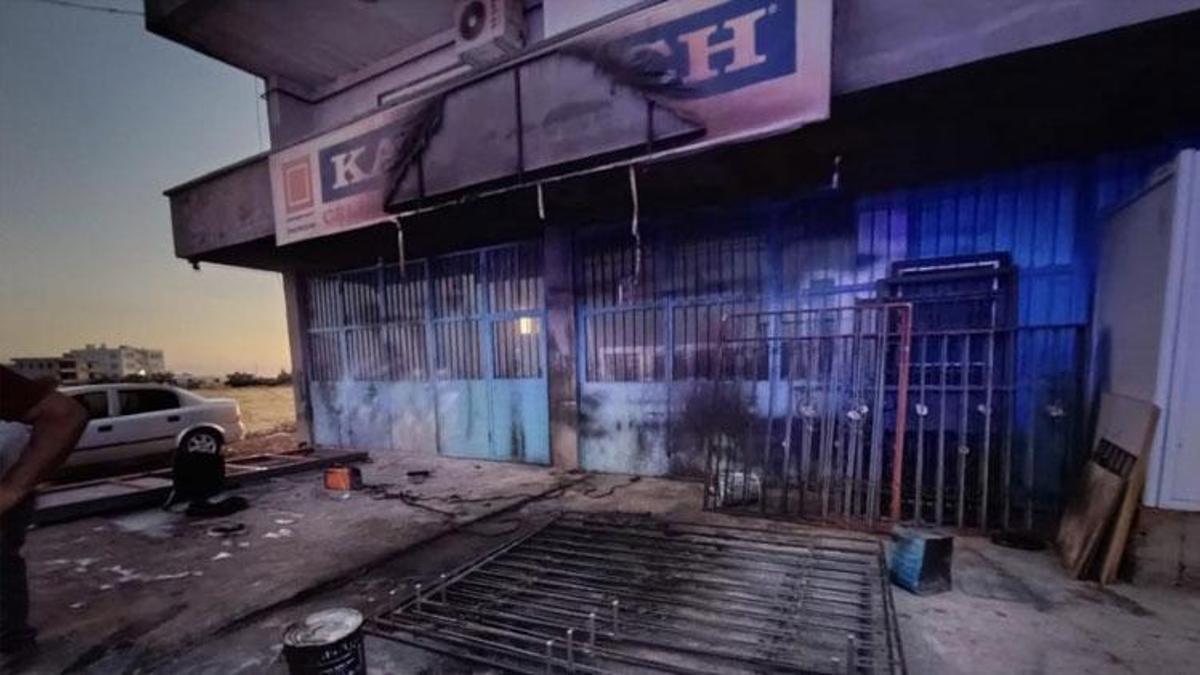 PVC atölyesinde patlama meydana geldi 2 kişi yaralandı