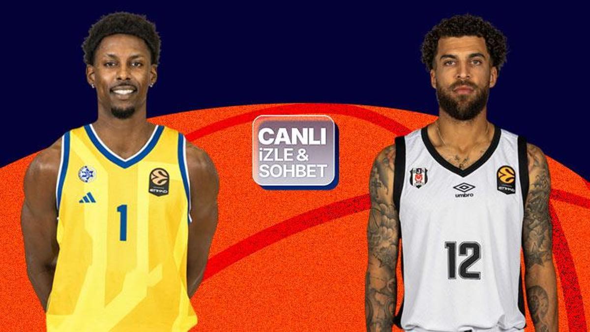 Beşiktaş, EuroLeague'de Maccabi deplasmanında! Maçın heyecanı canlı yayın ile Misli'de