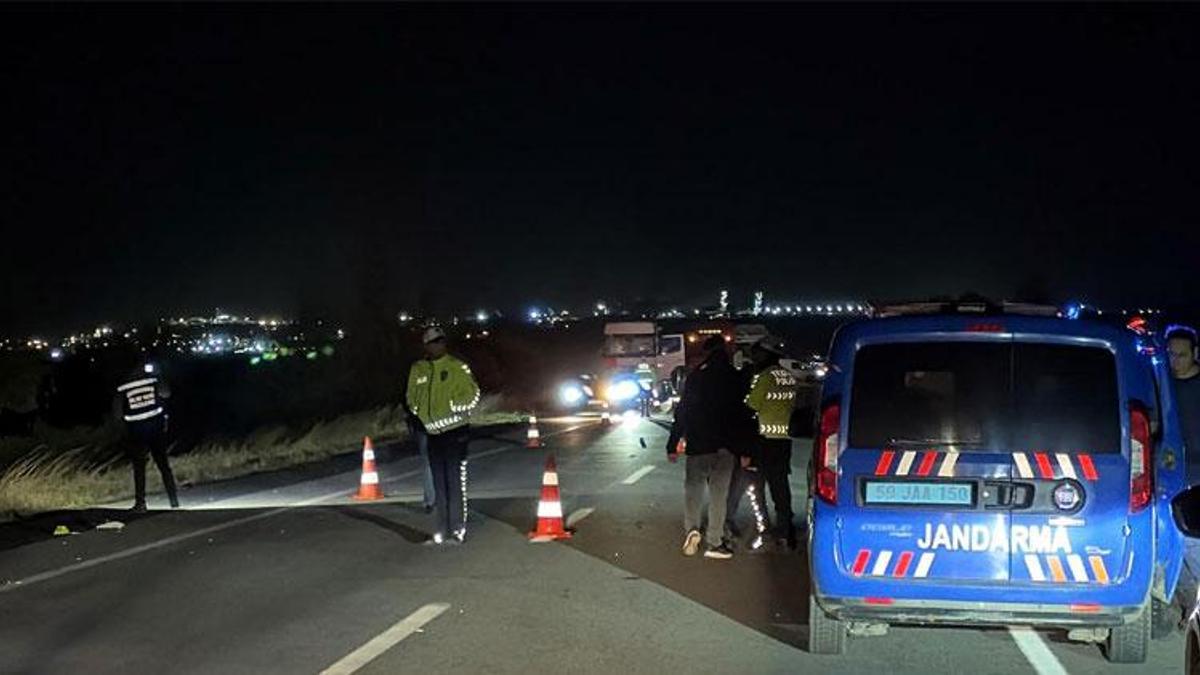 Çorlu'da aracın çarpıp, kaçtığı motosikletteki liseli öldü