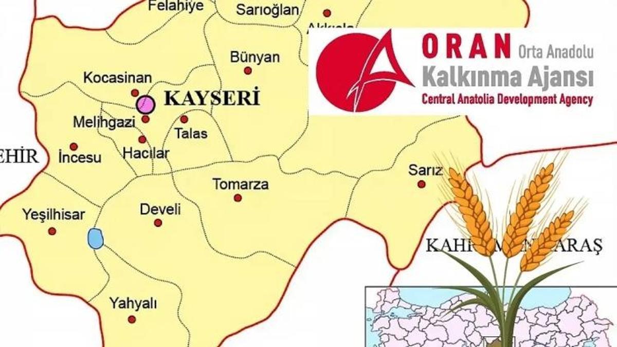 Kayseri'nin ilçeleri için proje önerileri sıralandı: ORAN listeyi verdi