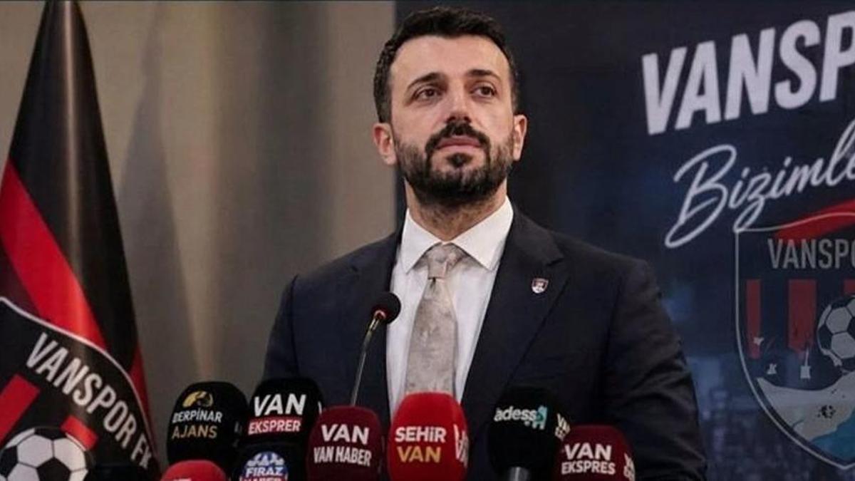 Vanspor FK Başkanı Özgür İreç İlhan resti çekti: Müsaade etmeyeceğim