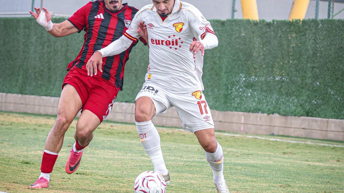 Göztepe hazırlık maçında Vanspor'la yenişemedi