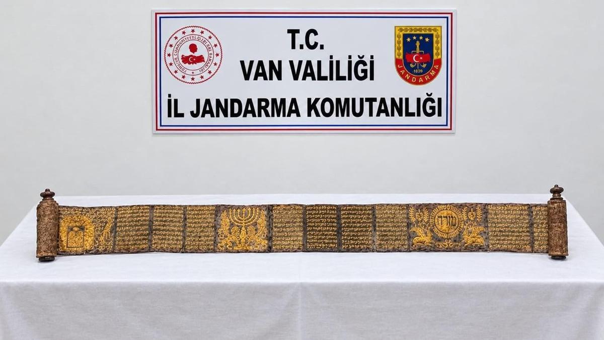 Van’da tarihi eser operasyonu