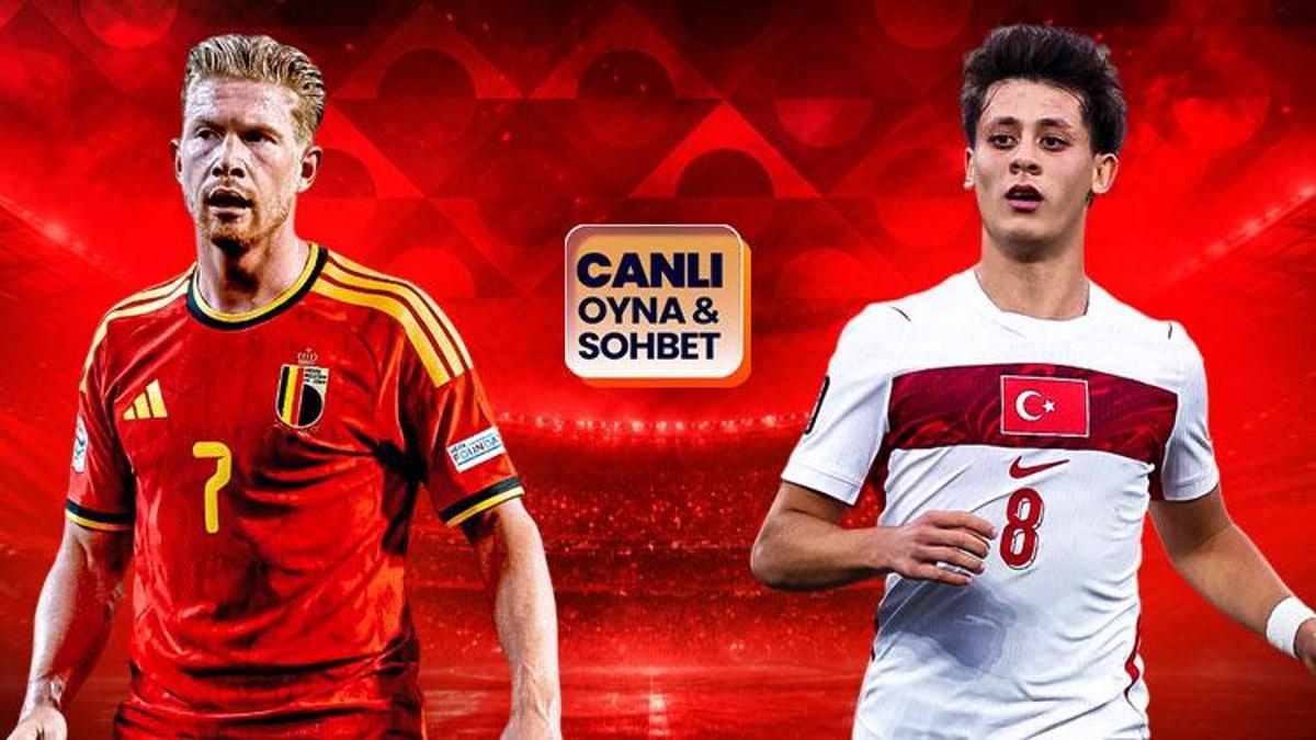 A Milli Takım, Uluslar Ligi'nde Belçika'ya konuk oluyor! Maçın heyecanı canlı sohbet ile Misli'de