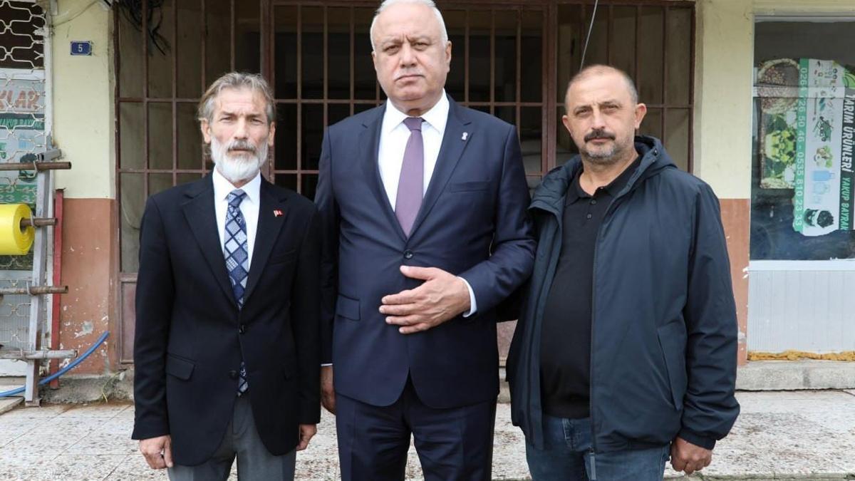 SESOB Başkanı Kabacan, Sakarya'da selden etkilenen esnafı ziyaret etti