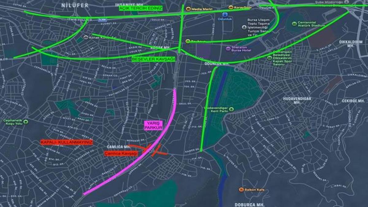 Bursalılar dikkat! Bu yollar saatlerce kapalı olacak
