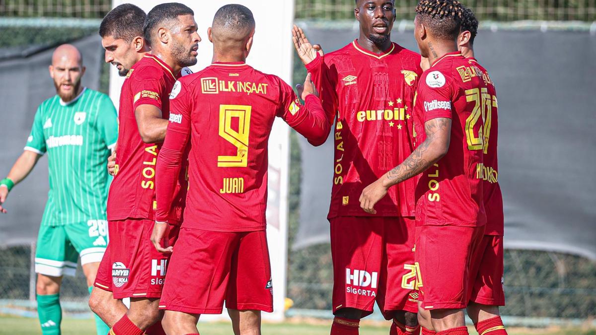 Göztepe'den Muğlaspor'la farklı prova