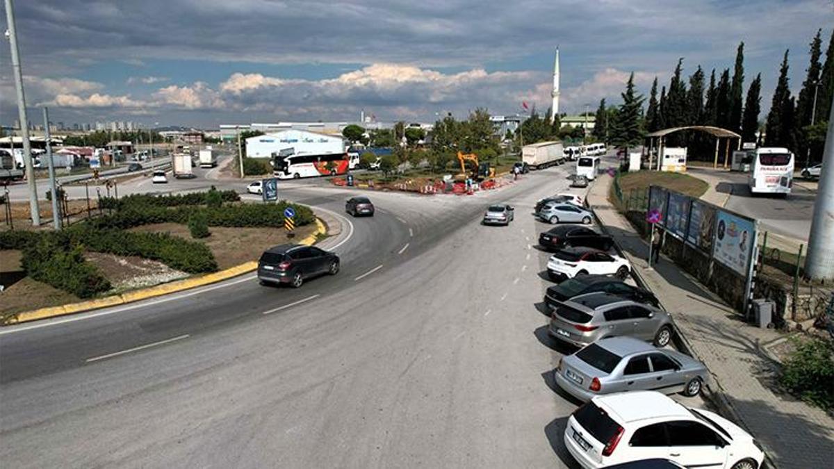 Gebze otogar kavşağı sil baştan: 48 milyon liralık dev proje sahaya indi!
