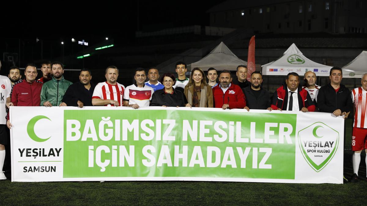 Samsun'da bağımlılıkla mücadelede sporun gücüne dikkat çekildi