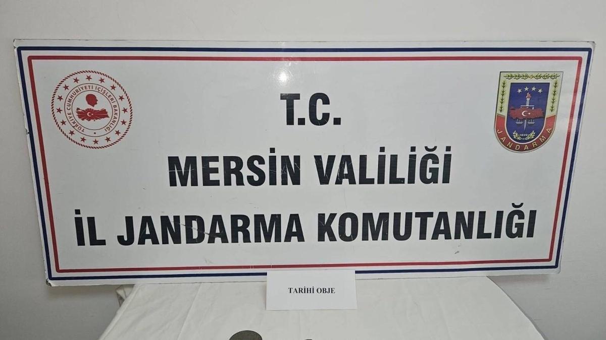 Mersin’de tarihi eser kaçakçılığı operasyonu