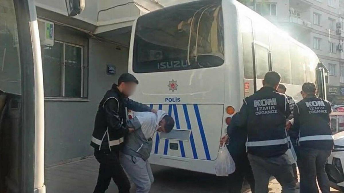 İzmir'de suç örgütüne operasyonda 4 tutuklama