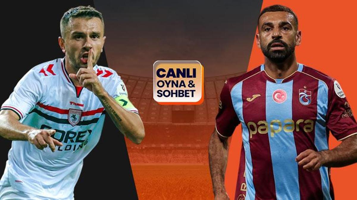 Trabzonspor, Samsunspor ile karşı karşıya! Maçın heyecanı Misli'de