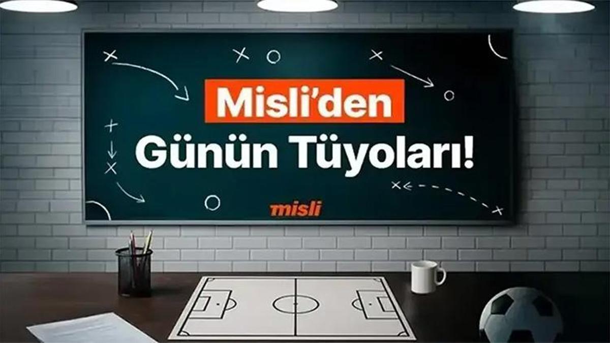 Beşiktaş’ın son maçları gollü geçiyor! Liverpool’un iç saha maçları karşılıklı gollere sahne oluyor… İşte Misli’den Günün Tüyoları!