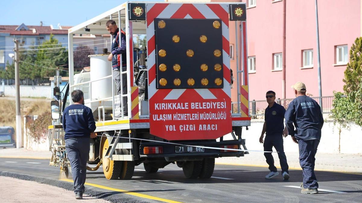 Kırıkkale'de okullar bölgesindeki üstyapı çalışması tamamlandı
