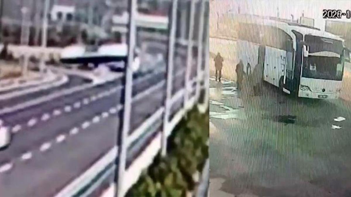 Manisa'da 11 kişinin öldüğü feci kaza! Olay anının görüntüleri ortaya çıktı