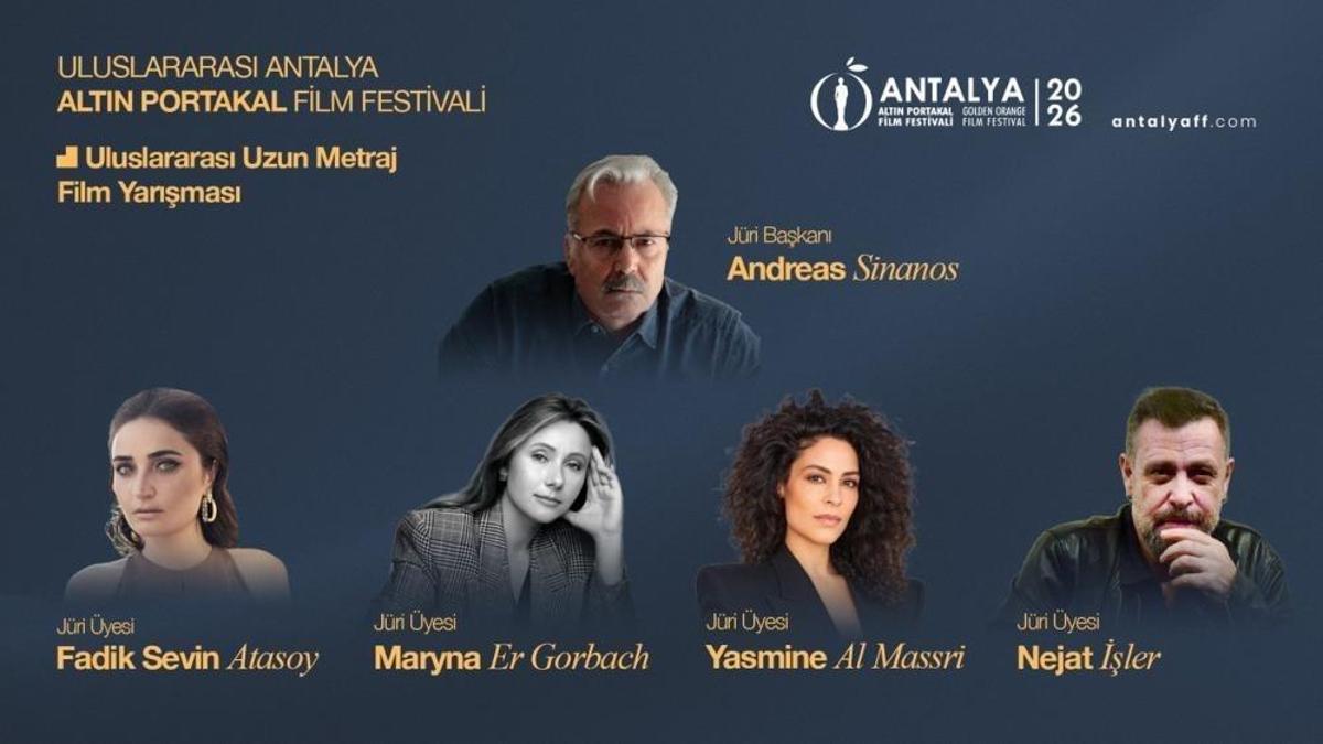 Altın Portakal’ın "Uluslararası Uzun Metraj Film Yarışması"nda jüri üyeleri belli oldu