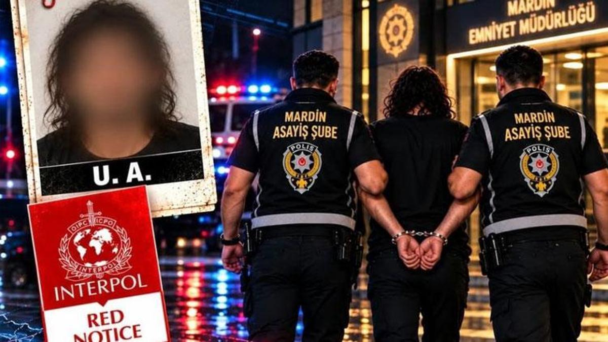 Almanya’da kırmızı bültenle aranan cinayet şüphelisi Mardin’de yakalandı