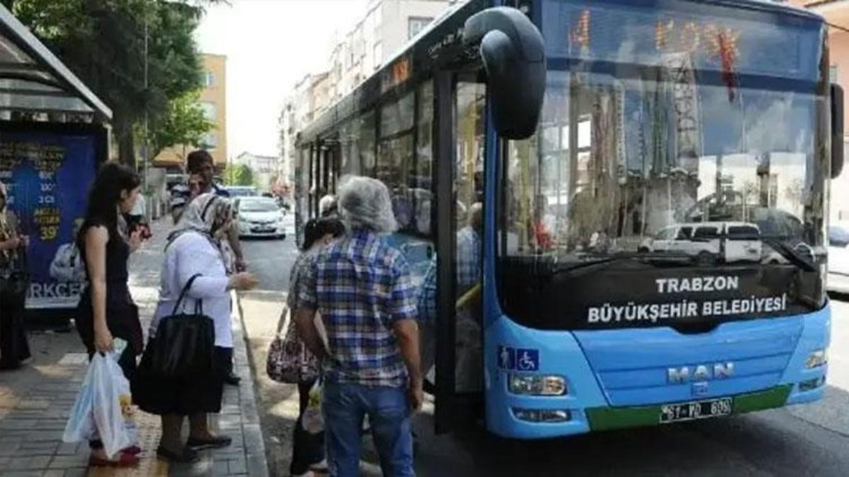 Trabzon'da toplu taşıma ücretlerine yüzde 25 zam! İşte yeni ücret tarifesi