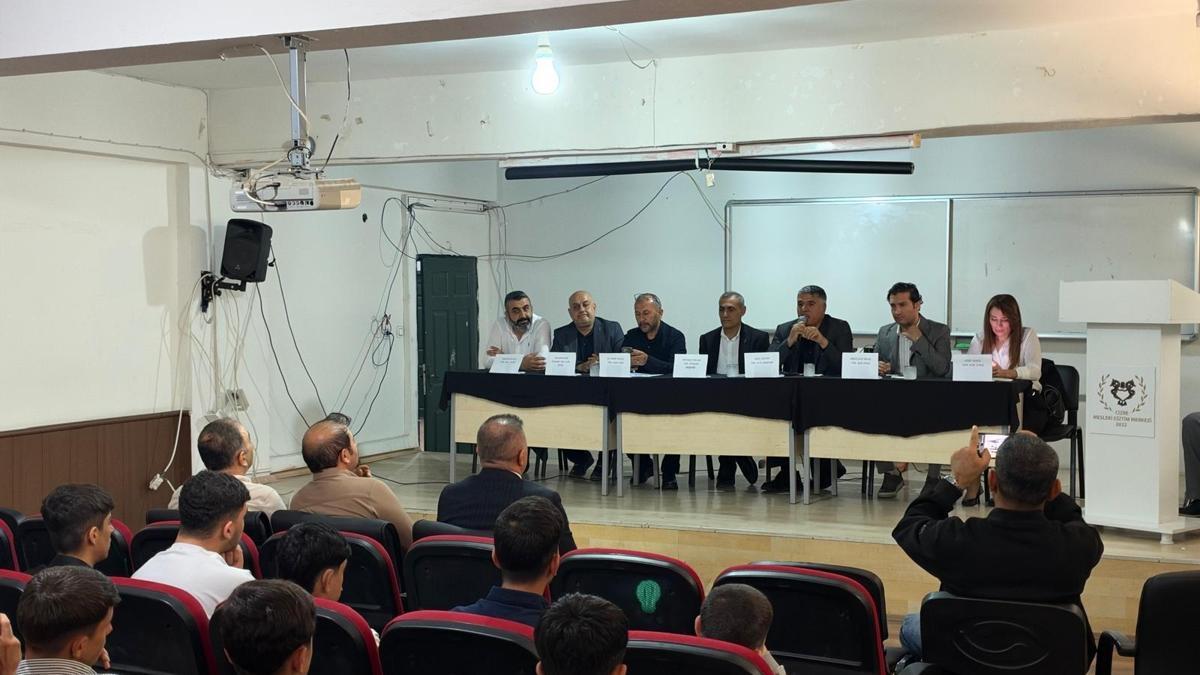 Cizre'de öğrencilere Ahilik kültürü ve meslek ahlakı anlatıldı