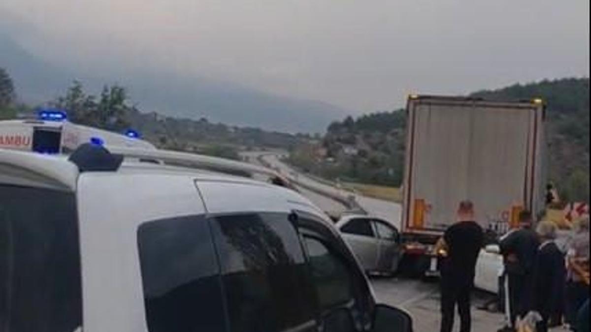 Çorum'da trafik kazası: 2 yaralı