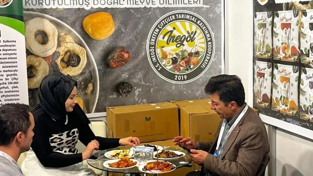 İnegöl’ün tarımsal değerleri Bursa Tarım Fuarı’nda tanıtılıyor