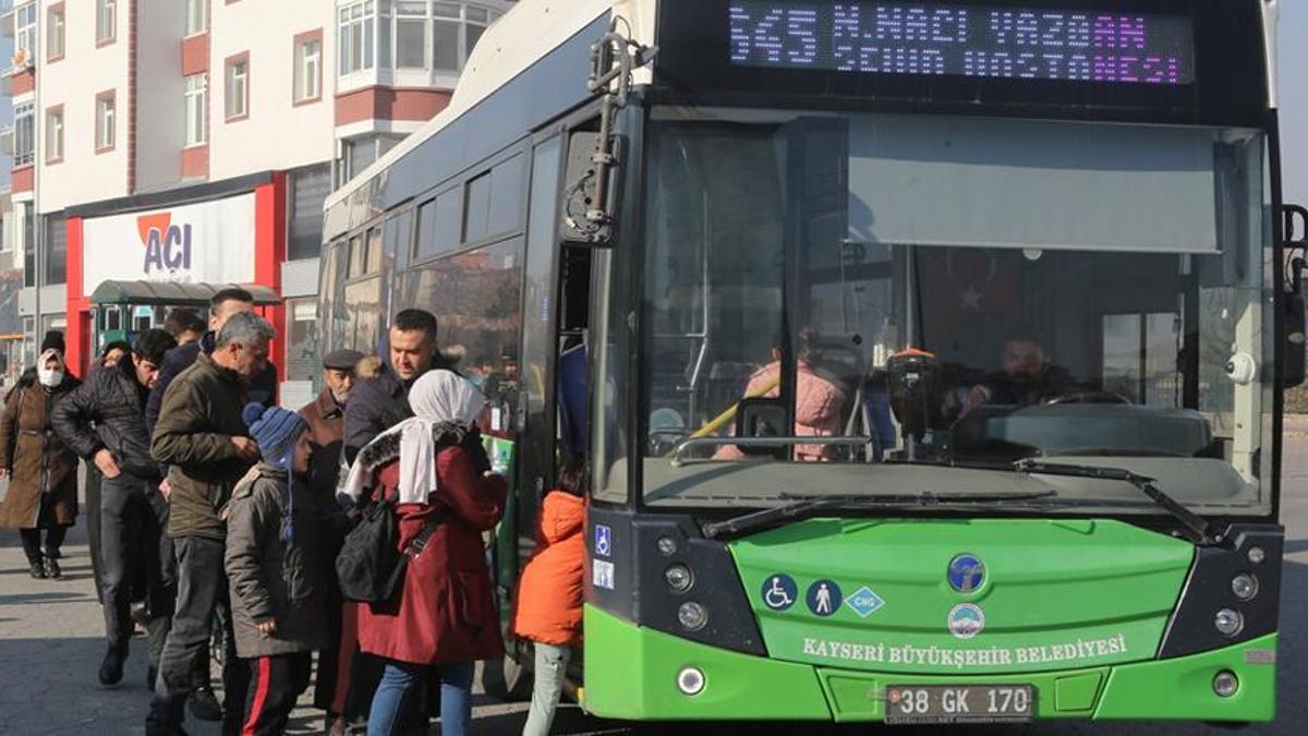 Kayseri'de ulaşıma zam! İşte yeni ücret tarifesi