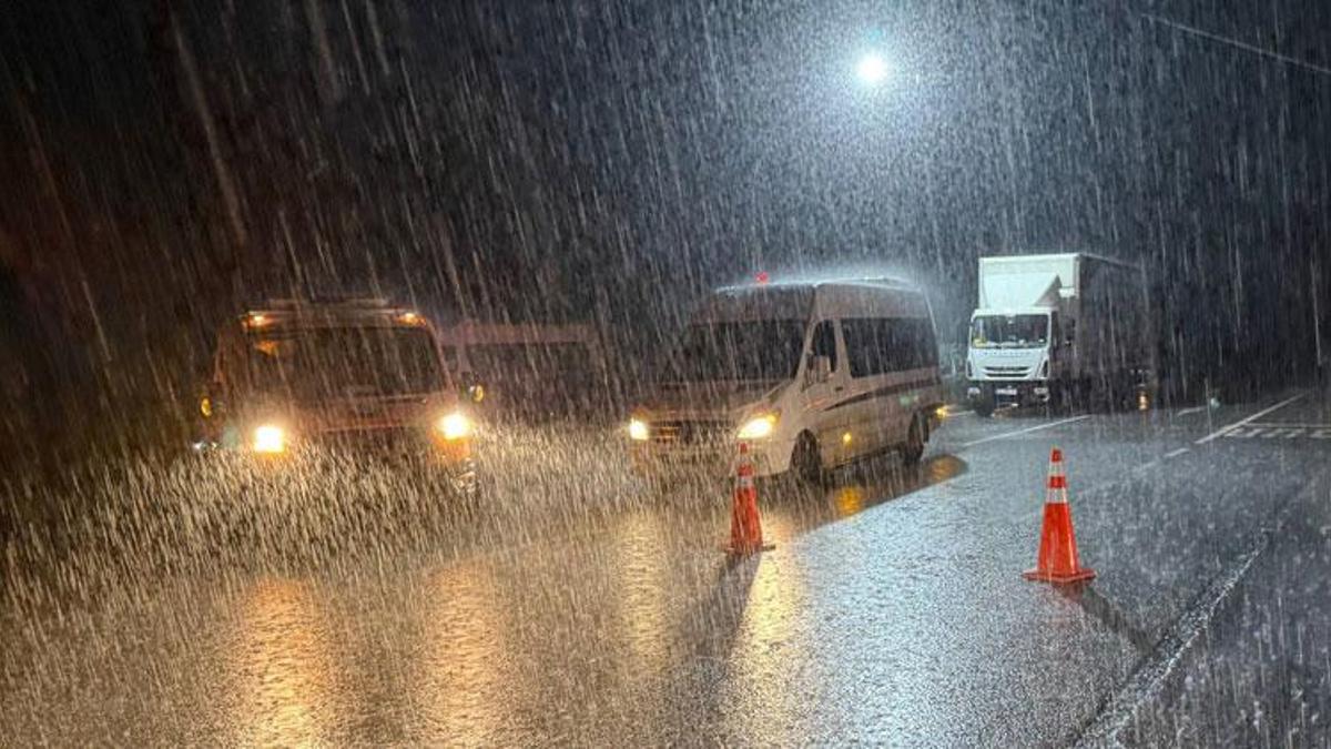 Şiddetli yağış nedeniyle Kocaeli’de motosiklet ve motokuryelere yasak geldi