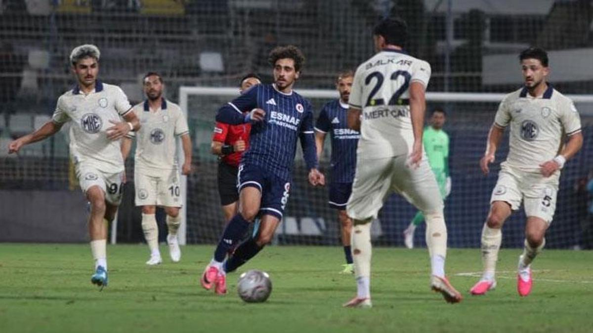 Fethiyespor - Ankaragücü maçında gol düellosu vardı