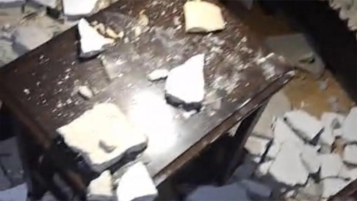 Kayseri’de evin tavanı çöktü: 75 yaşındaki kadın yaralandı