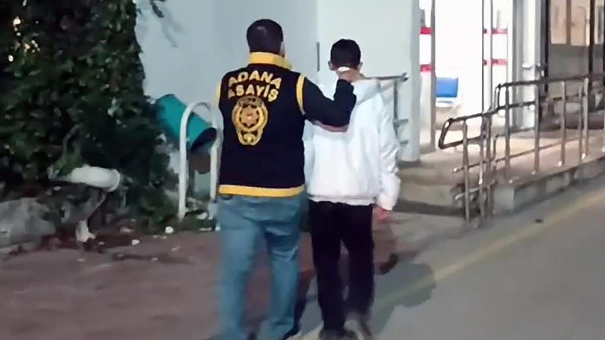 Adana'da kasada oturan çocuğu başından vurdu! 17 yaşındaki şüpheli yakalandı