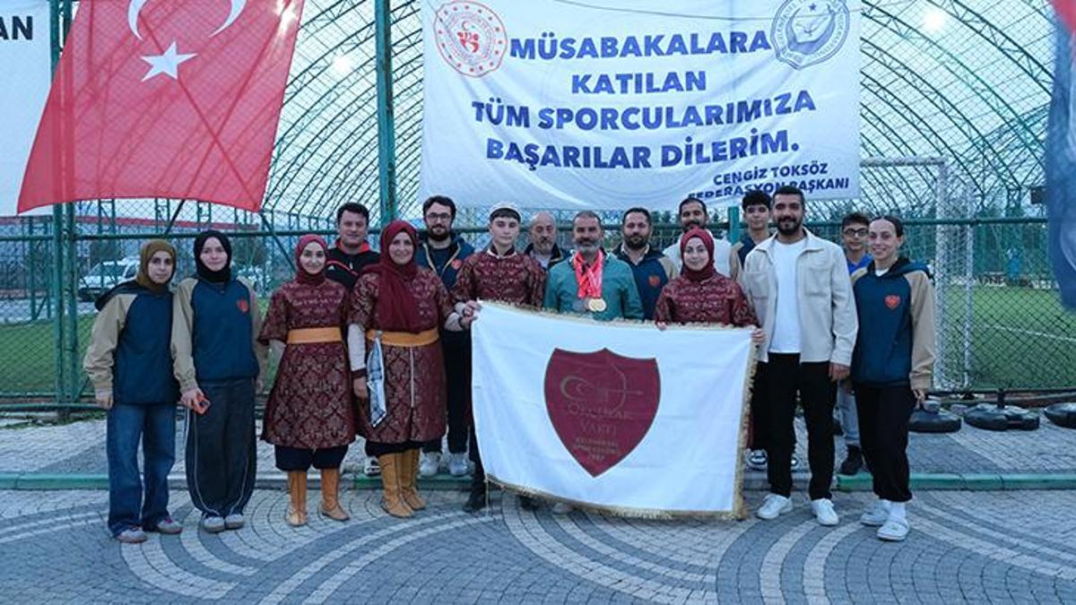 'Geleneksel Türk Okçuluk Türkiye Şampiyonası' sona erdi
