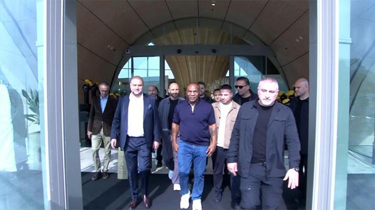 Dünyaca ünlü boksör Mike Tyson İstanbul’da