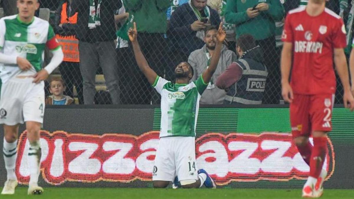Bursaspor'da Kelechi Iheanacho tek cümleyle bitirdi