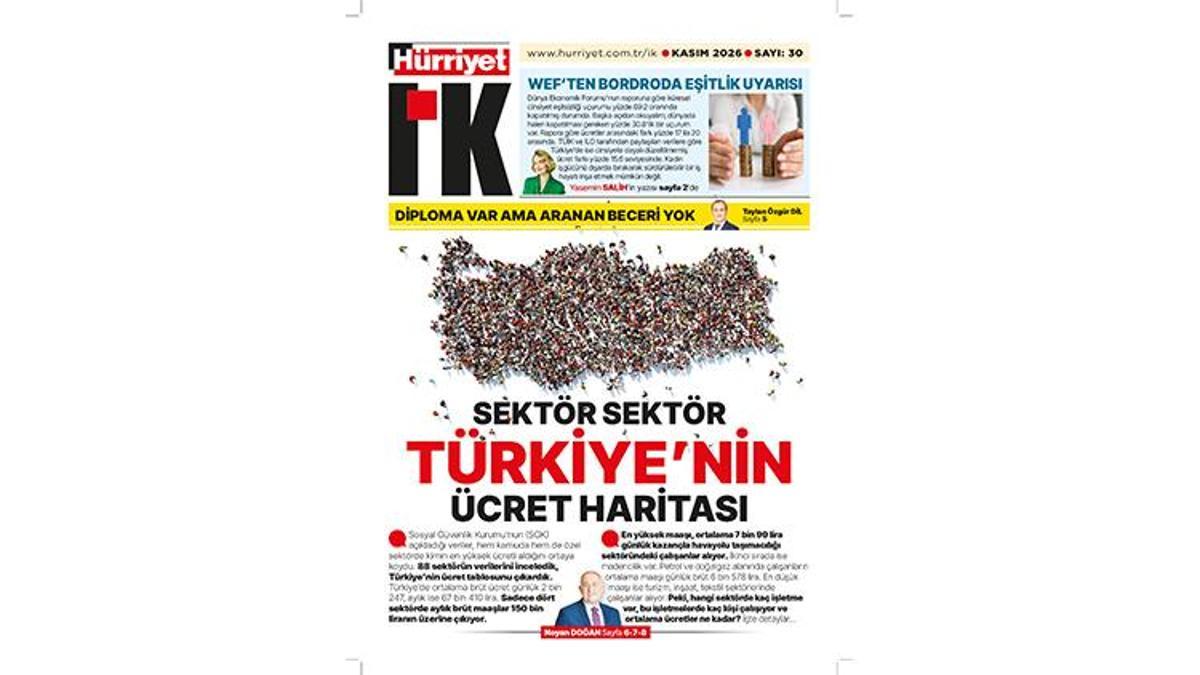 Hürriyet İK’dan Türkiye’nin ücret haritası