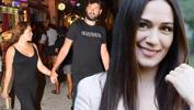 Özge Borak ve sevgilisi el ele görüntülendi