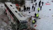 İstanbul'da otobüs şarampole yuvarlandı! Ölü ve yaralılar var!