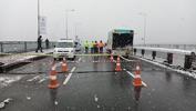 Unkapanı Köprüsü tek yönlü olarak trafiğe kapatıldı
