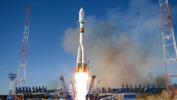 Rusya, üzerinde Z harfi yazan Soyuz roketini uzaya gönderdi