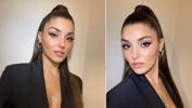 Hande Erçel son pozuyla sosyal medya salladı! 