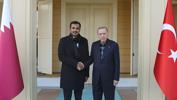 Cumhurbaşkanı Erdoğan, Katar Emiri Al Sani'yi kabul etti