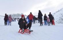 Eskişehir'de kızak şenliği!