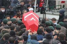 Şehidin cenazesinde acı detay! Şehit olduğu gün evlilik yıl dönümüymüş