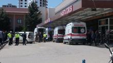 Suriye'de teröristlerden havanlı saldırı; 6 polis yaralı
