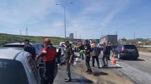 TEM’de zincirleme kaza: 10 yaralı