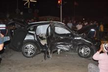 Salihli'de trafik kazası; 1 ölü, 3'ü ağır 6 yaralı