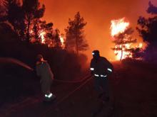 Muğla Marmaris’te orman yangını! 20 helikopter ve 14 uçakla havadan müdahale ediliyor...