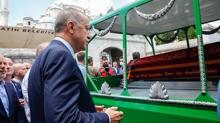 Cumhurbaşkanı Erdoğan, Fethiye Gümüşdağ'ın cenaze törenine katıldı